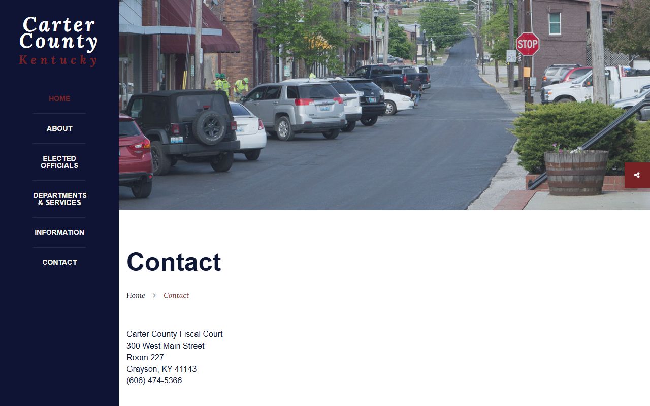 Carter County Circuit Court Clerk county government contact distinction