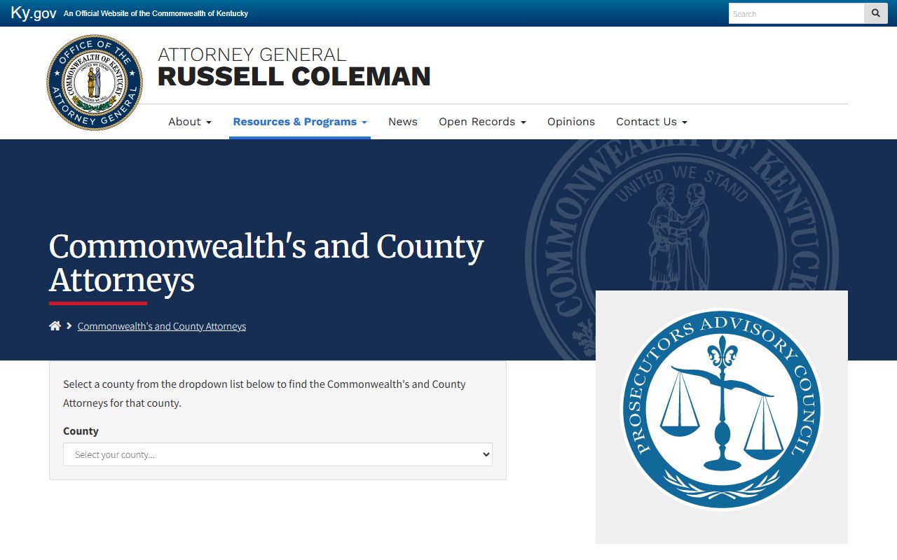 Carter County arrest records and court charges Kentucky prosecutor directory
