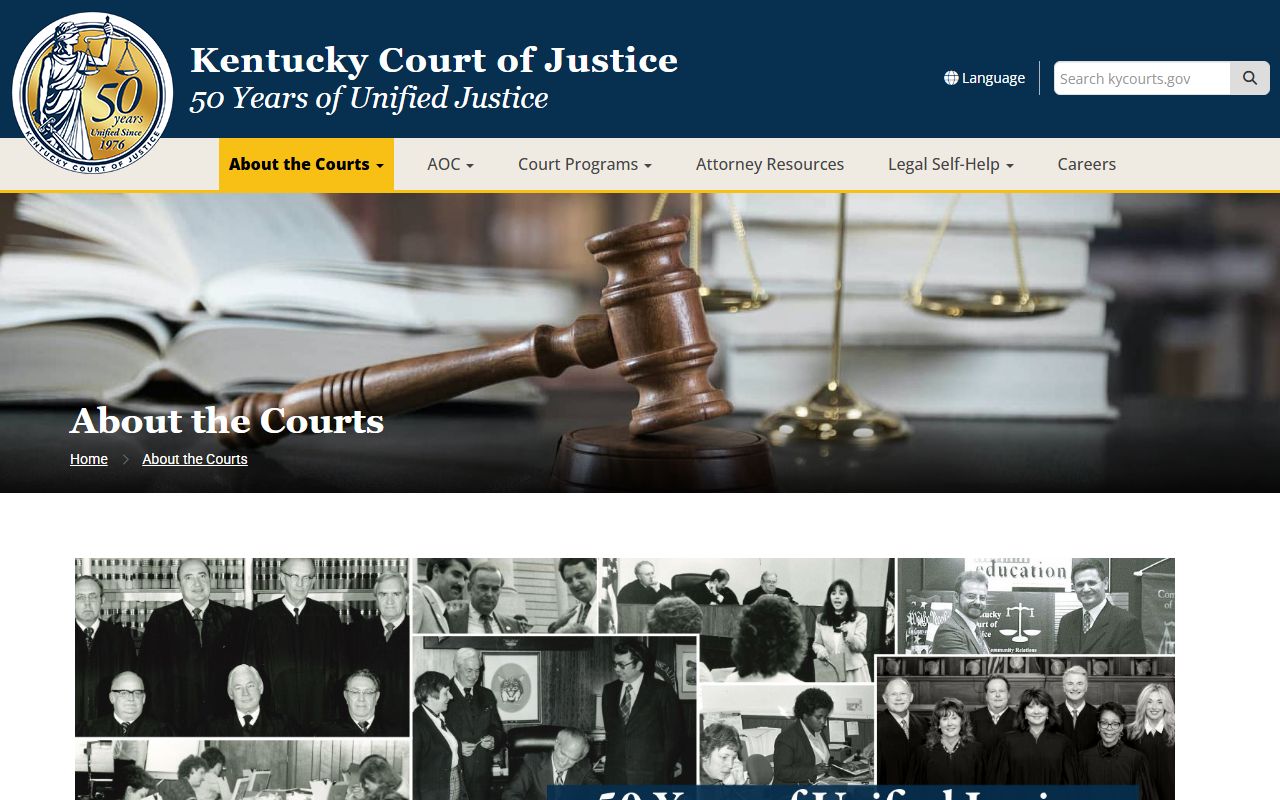 Carter County court records Kentucky court structure overview
