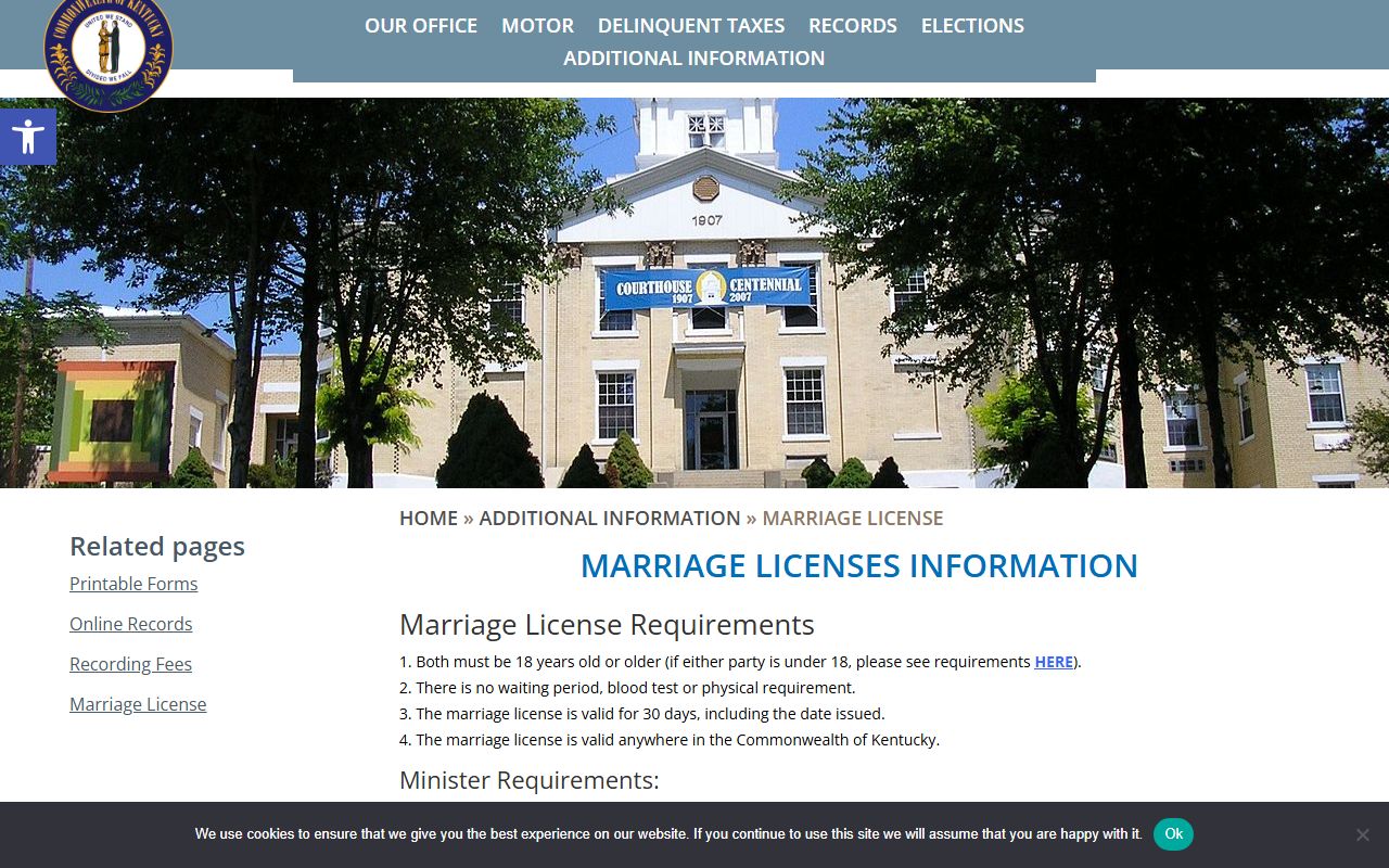 Carter County marriage records marriage license FAQ